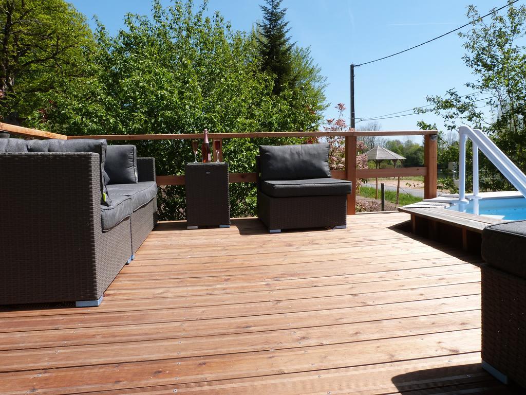 La Garenne Villa Exideuil-sur-Vienne Luaran gambar